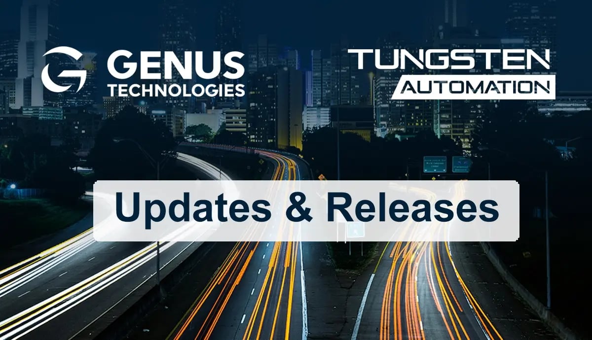 Tungsten Updates and Releases - smart city